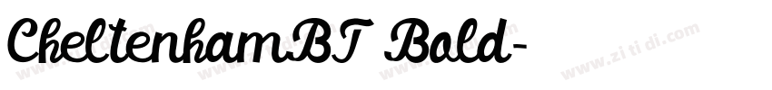 CheltenhamBT Bold字体转换 CheltenhamBT Bold字体转换